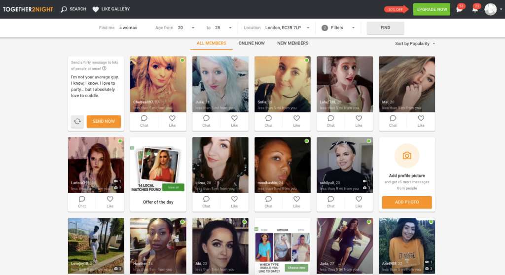 Together2Night members