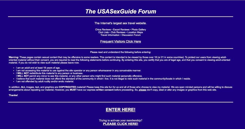 Usa Sex Guide Nl.